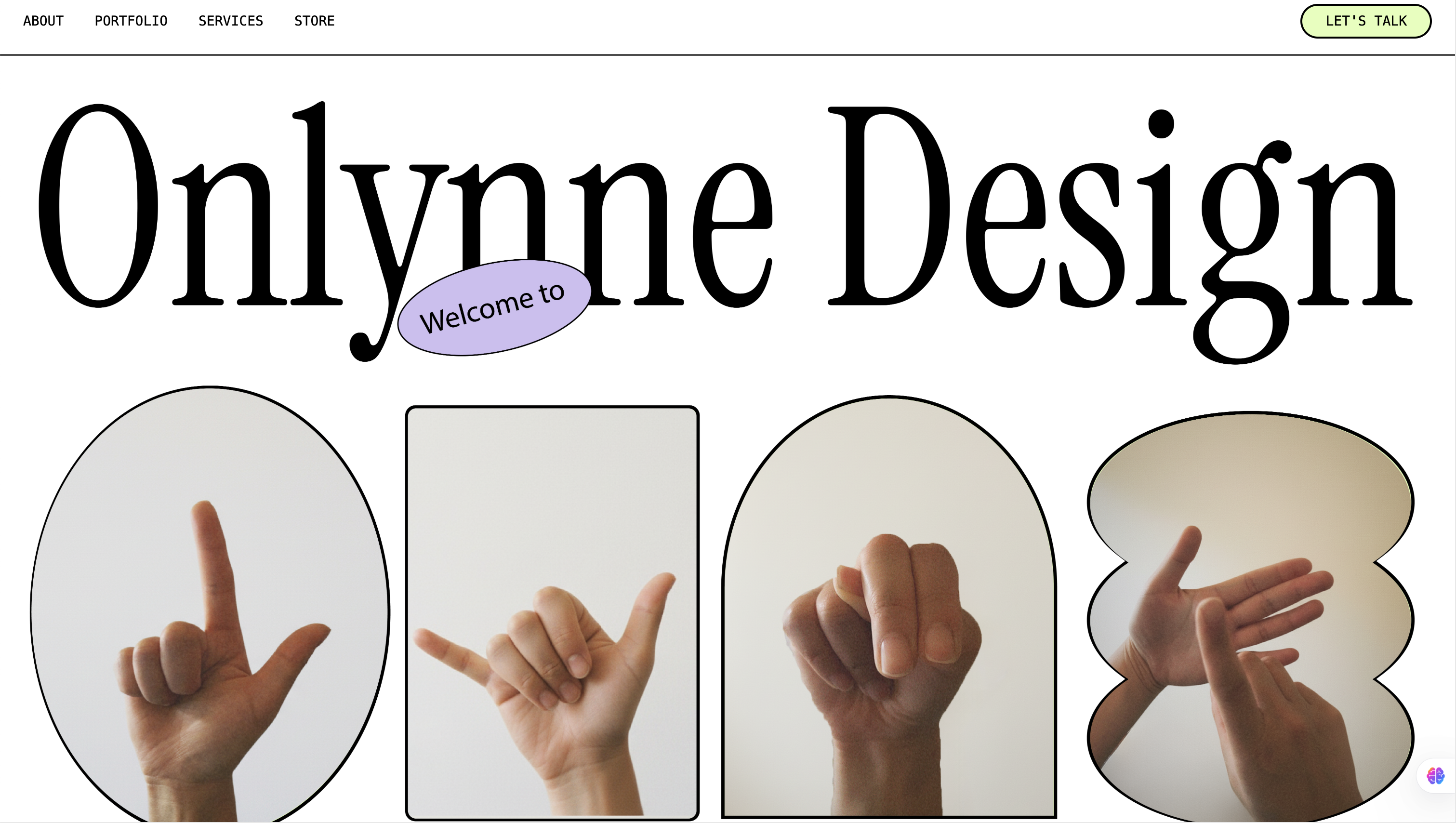 onlynnedesign website
